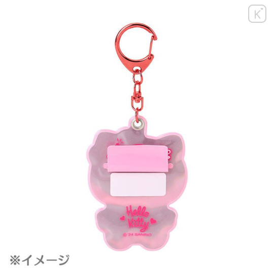 Japan Sanrio Original Reflector Keychain - Kuromi - 5