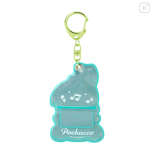 Japan Sanrio Original Reflective Key Chain - Pochacco - 2