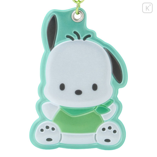 Japan Sanrio Original Reflector Keychain - Pochacco - 3