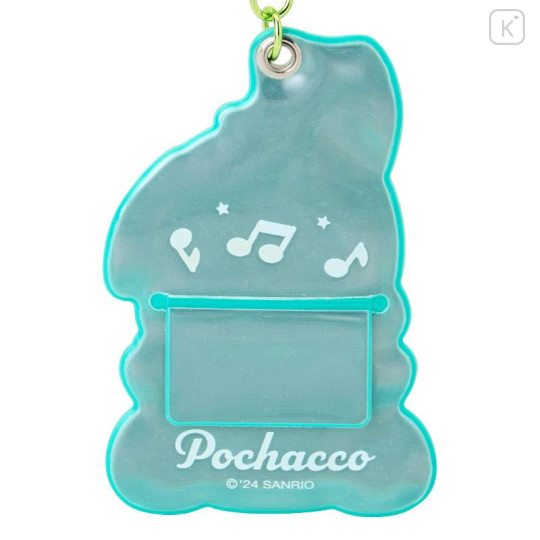 Japan Sanrio Original Reflector Keychain - Pochacco - 4