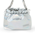 Japan Sanrio Metallic Drawstring Shoulder Bag - Cinnamoroll - 2