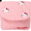 Japan Sanrio Quilted Shoulder Bag - Hello Kitty : Pink - 4