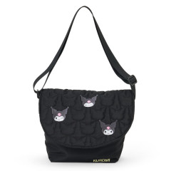 Japan Sanrio Quilted Shoulder Bag - Kuromi