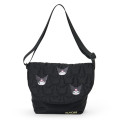 Japan Sanrio Quilted Shoulder Bag - Kuromi - 1