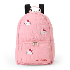 Japan Sanrio Quilted Backpack - Hello Kitty : Pink