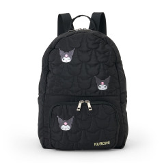 Japan Sanrio Quilted Backpack - Kuromi