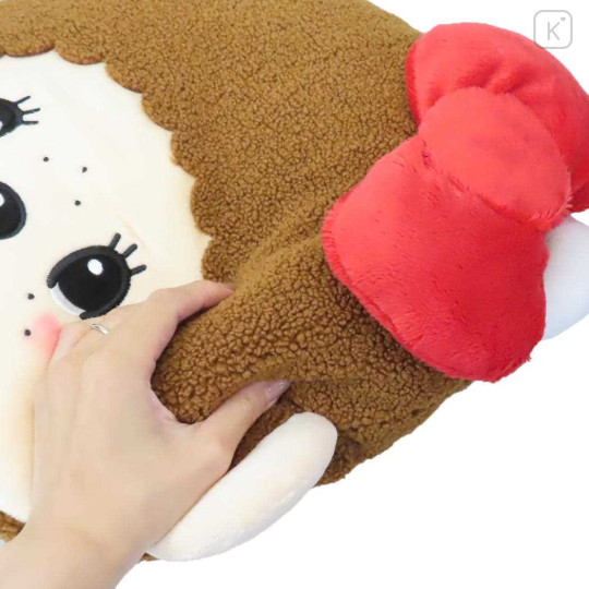 Japan Monchhichi × Sanrio Die-cut Cushion - Hello Kitty - 3