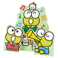 Japan Sanrio 3D Greeting Card - Keroppi : Happy Birthday Party