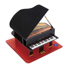 Japan Sanrio 3D Greeting Card - Piano & Music