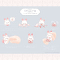 Japan San-X A6 Notepad - Sugarcocomuu : Sweet Memory Time - 2