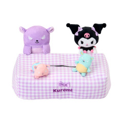 Japan Sanrio Original Tissue Box Case - Kuromi