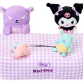 Japan Sanrio Original Tissue Box Case - Kuromi - 3