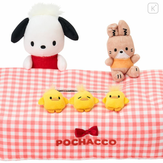 Japan Sanrio Original Tissue Box Case - Pochacco - 3