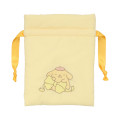 Japan Sanrio Drawstring Pouch - Pompompurin : Cushion Ribbon - 2