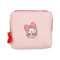 Japan Sanrio Cosmetic Pouch - Hello Kitty : Cushion Ribbon - 1