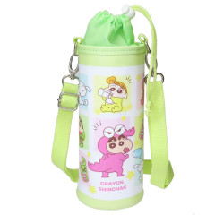 Japan Crayon Shin-chan Plastic Bottle Holder - Shinnosuke Nohara : Green