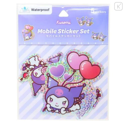 Japan Sanrio Aurora Hologram Sticker Pack - Kuromi - 1