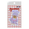 Japan Monchhichi Vinyl Sticker - Monchhichi Colors ID Photo : Purple - 1