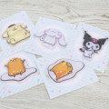 Japan Sanrio 3D Sticker - Gudetama : Crowded - 2