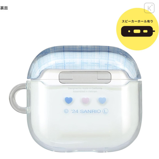 Japan Sanrio AirPods 4 Soft Case - Cinnamoroll - 2