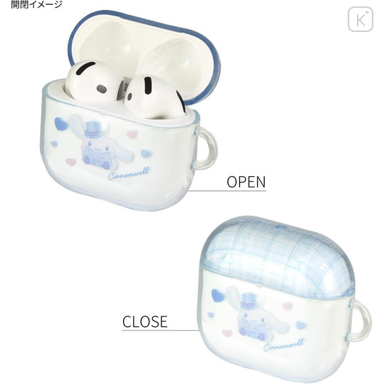 Japan Sanrio AirPods 4 Soft Case - Cinnamoroll - 3