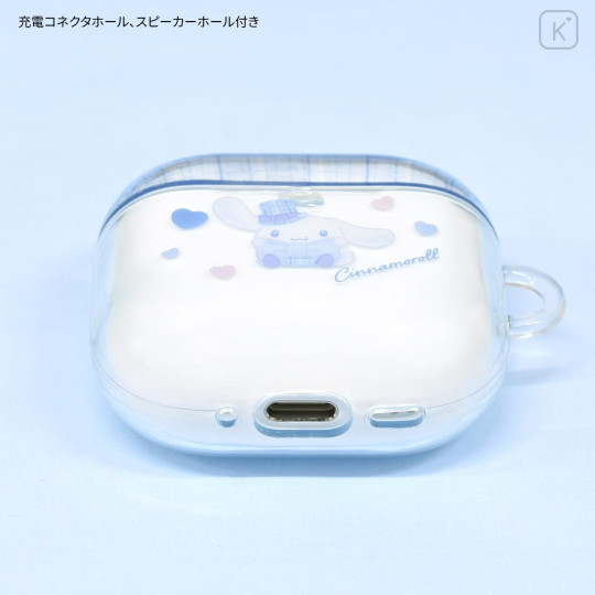 Japan Sanrio AirPods 4 Soft Case - Cinnamoroll - 4