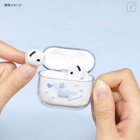 Japan Sanrio AirPods 4 Soft Case - Cinnamoroll - 5