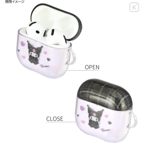 Japan Sanrio AirPods 4 Soft Case - Kuromi - 3