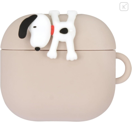 Japan Peanuts AirPods 4 Silicone Case - Snoopy : Hanging - 1