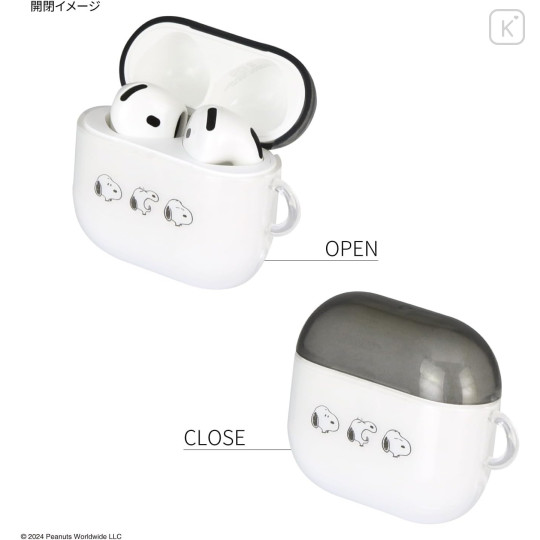 Japan Peanuts AirPods 4 Soft Case - Snoopy - 3