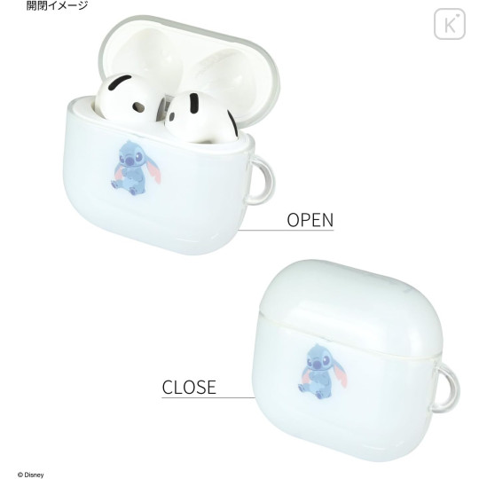 Japan Disney AirPods 4 Soft Case - Stitch - 3