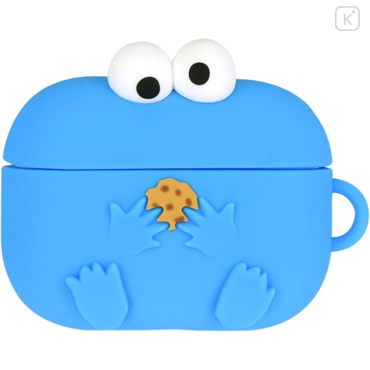 Japan Sesame Street AirPods Pro 2 / Pro 1 Silicone Case - Cookie Monster - 1
