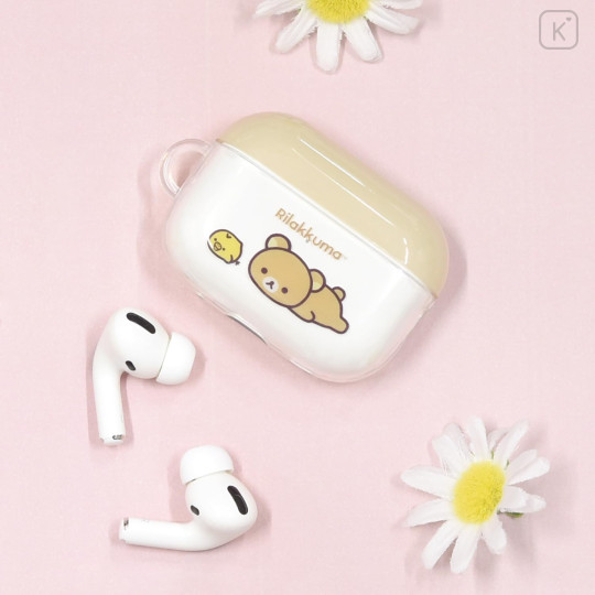 Japan San-X AirPods Pro Soft Case - Rilakkuma : Beige - 6