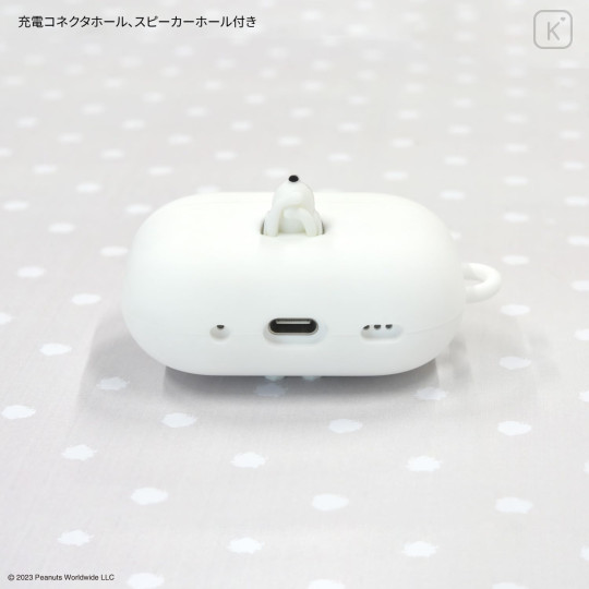 Japan Peanuts AirPods Pro 2 / Pro 1 Silicone Case - Snoopy : White - 6