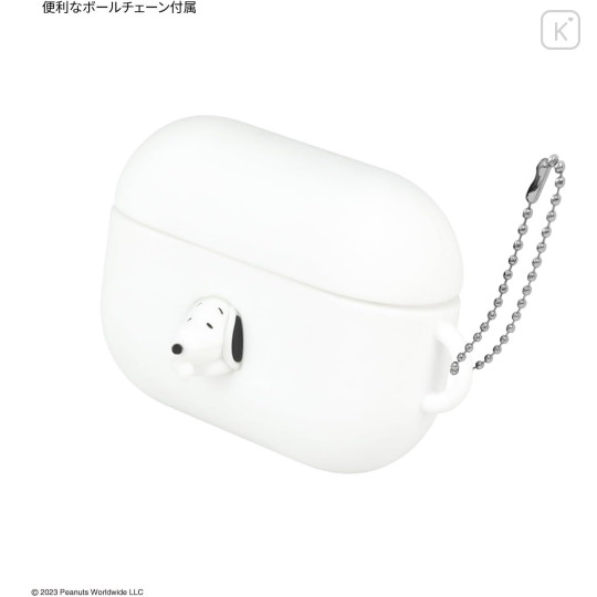 Japan Peanuts AirPods Pro 2 / Pro 1 Silicone Case - Snoopy : White - 7