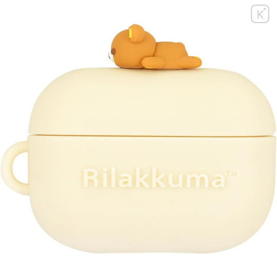 Japan San-x AirPods Pro 2 / Pro 1 Silicone Case - Rilakkuma - 1