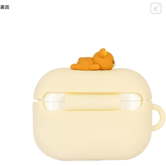 Japan San-x AirPods Pro 2 / Pro 1 Silicone Case - Rilakkuma - 2