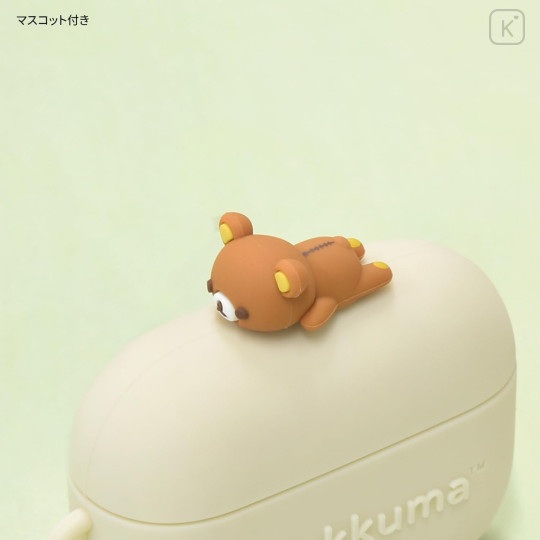 Japan San-x AirPods Pro 2 / Pro 1 Silicone Case - Rilakkuma - 4