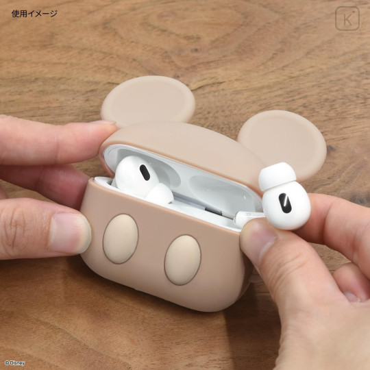 Japan Disney AirPods Pro 2 / Pro 1 Silicone Case - Mickey - 6