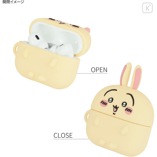 Japan Chiikawa AirPods Pro 2 / Pro 1 Silicone Case - Usagi - 3