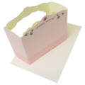 Japan Mofusand 3D Greeting Card - Cat : Bee Nyan Strawberry Happy Spring - 2