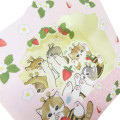 Japan Mofusand 3D Greeting Card - Cat : Bee Nyan Strawberry Happy Spring - 4