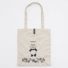 Japan Mofusand Embroidered Tote Bag - Cat : Panda