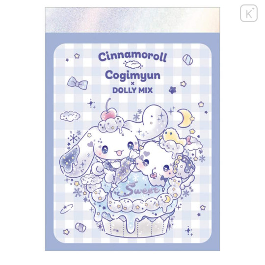 Japan Sanrio Mini Notepad - Cinnamoroll & Cogimyun : Dolly Mix - 1