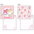 Japan Sanrio Square Memo Pad - My Melody : Friend Pink - 2