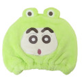 Japan Crayon Shin-chan Quick Dry Hair Cap Towel - Shinnosuke Nohara : Frog - 1