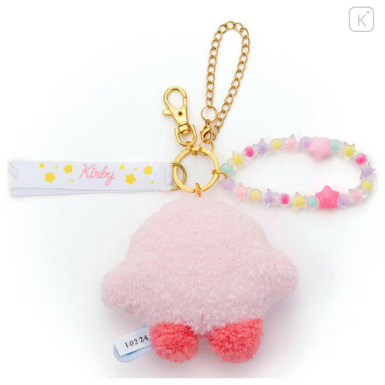 Japan Kirby Mascot Holder Keychain - Kirby : Star Beads Strap - 2