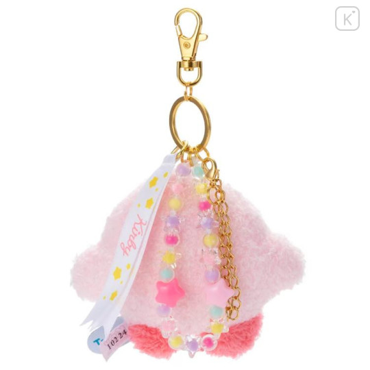 Japan Kirby Mascot Holder Keychain - Kirby : Star Beads Strap - 4