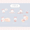 Japan San-X Pass Case Card Holder & Coin Case - Sugarcocomuu : Sweet Memory Time - 4