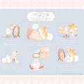 Japan San-X Pass Case Card Holder & Coin Case - Sugarcocomuu : Sweet Memory Time - 5